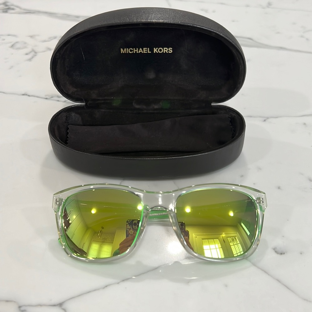 Michael Kors lime green sunglasses